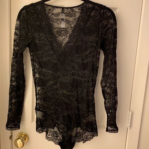 Aubade lace body suit